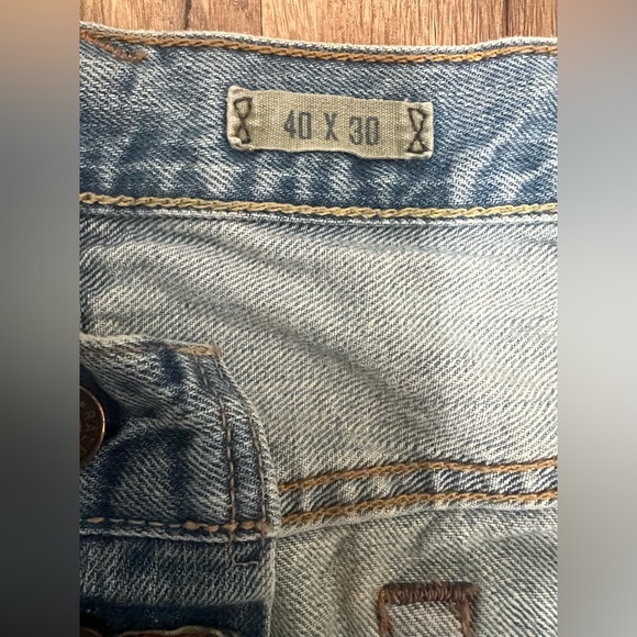 Vintage Polo Ralph Lauren Men’s Jeans 40x30 Straight Leg Relaxed Fit 100% Cotton - Picture 4 of 10